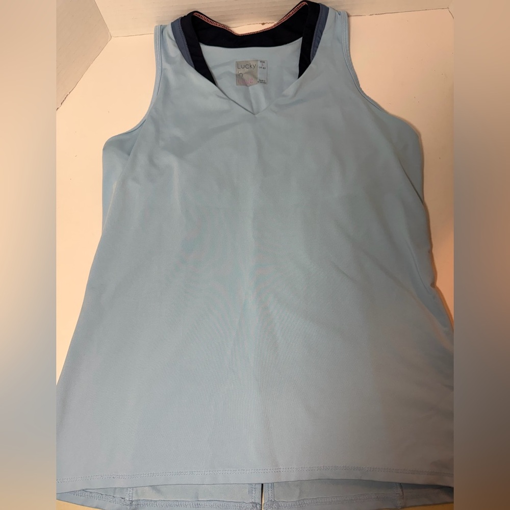 Lucky in Love tennis/golf/pickleball tank
